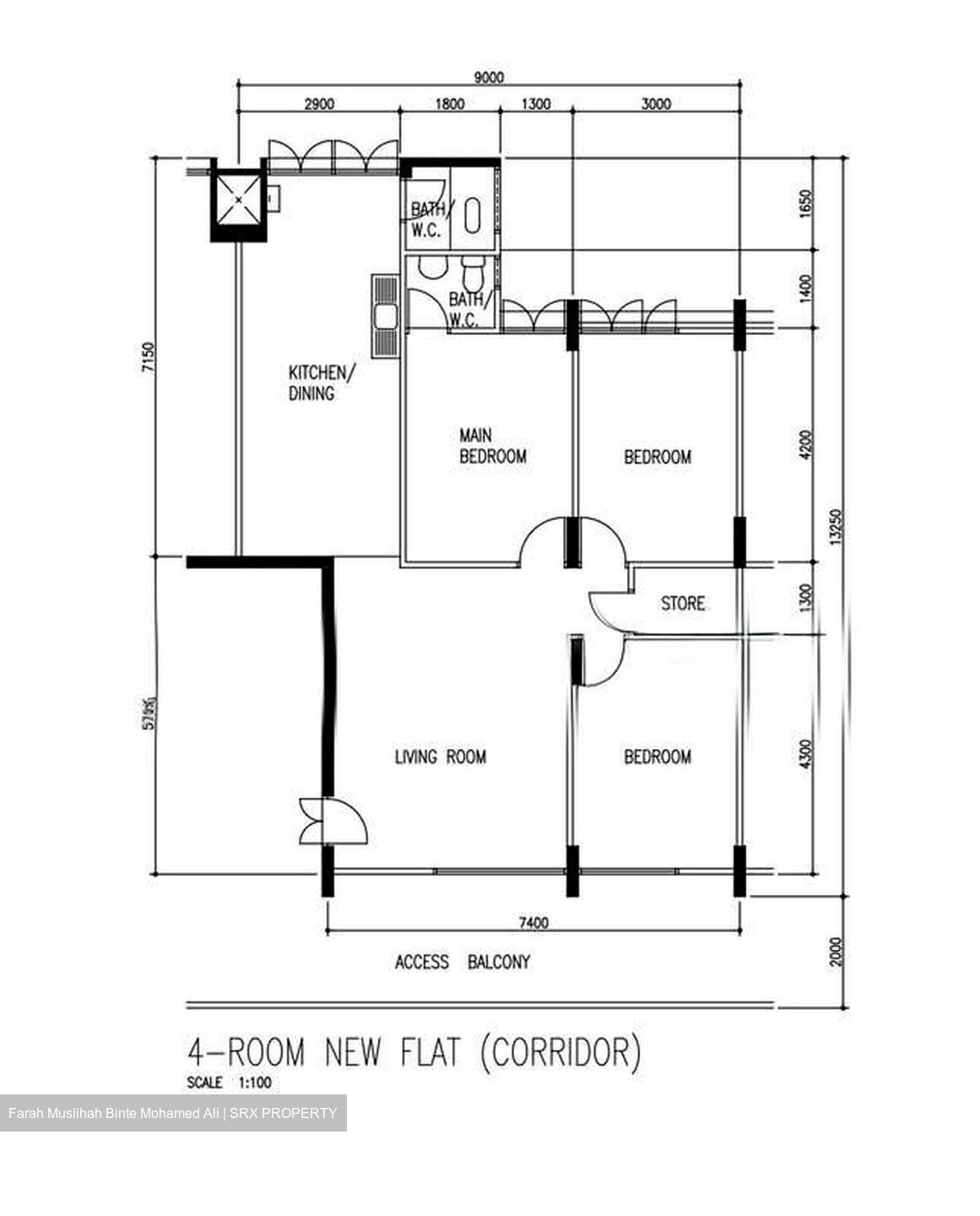Blk 82 Bedok North Road (Bedok), HDB 4 Rooms #592951901